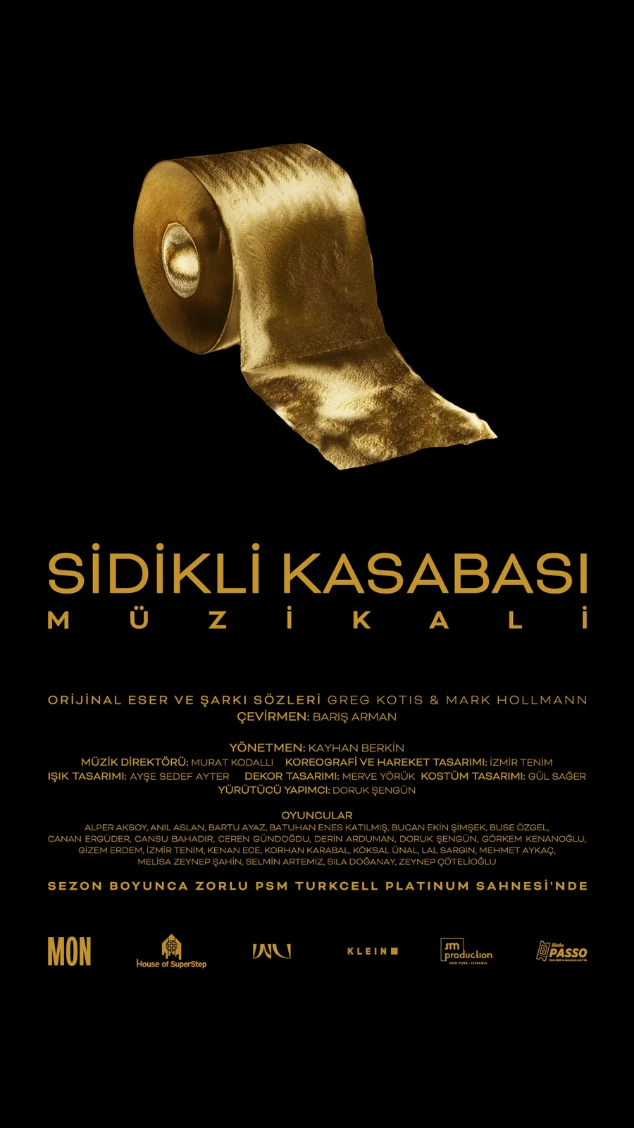 Sidikli Kasabası Müzikali afişi